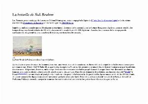 1 La bataille de Sidi Brahim